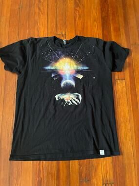 Imaginary Foundation Rare Vtg 2000s AOP Imaginary Foundation Cosmic T-Shirt - L